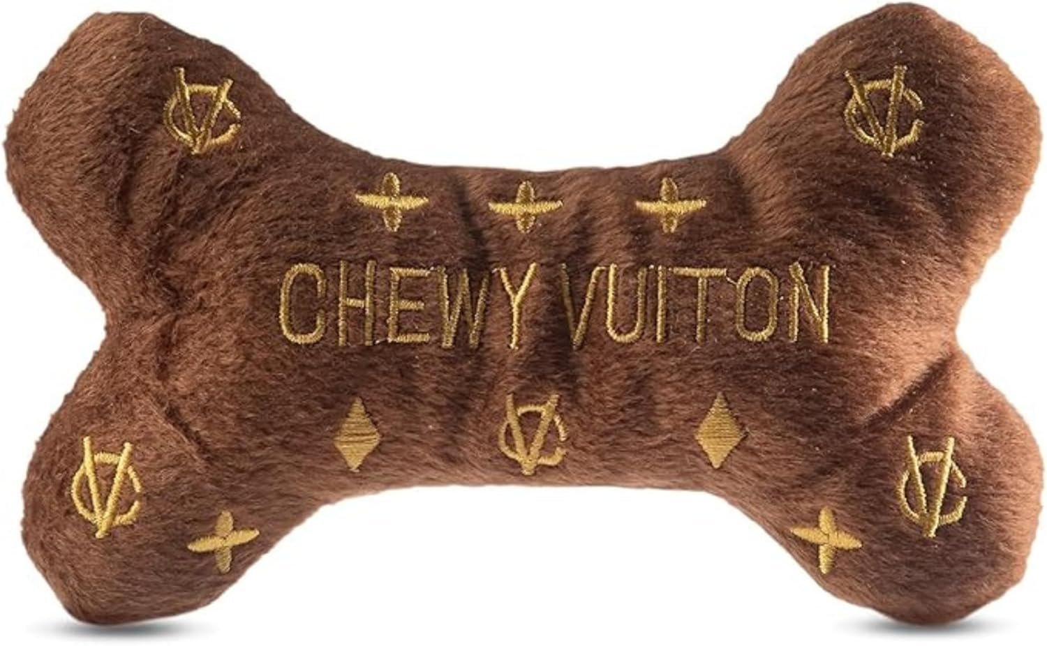 Haute Diggity Dog Chewy Vuiton Plush Bone