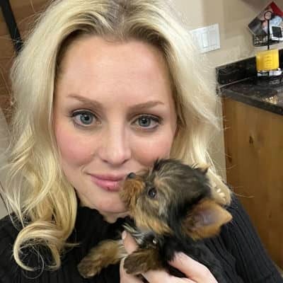 Janet with puppy