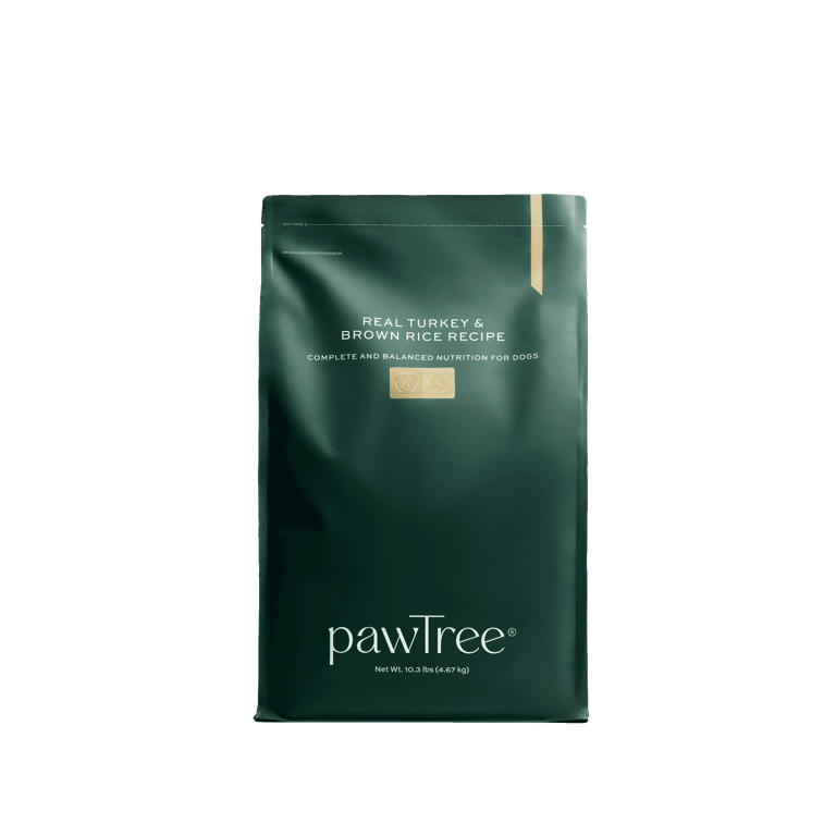 pawTree Real Turkey & Brown Rice Recipe